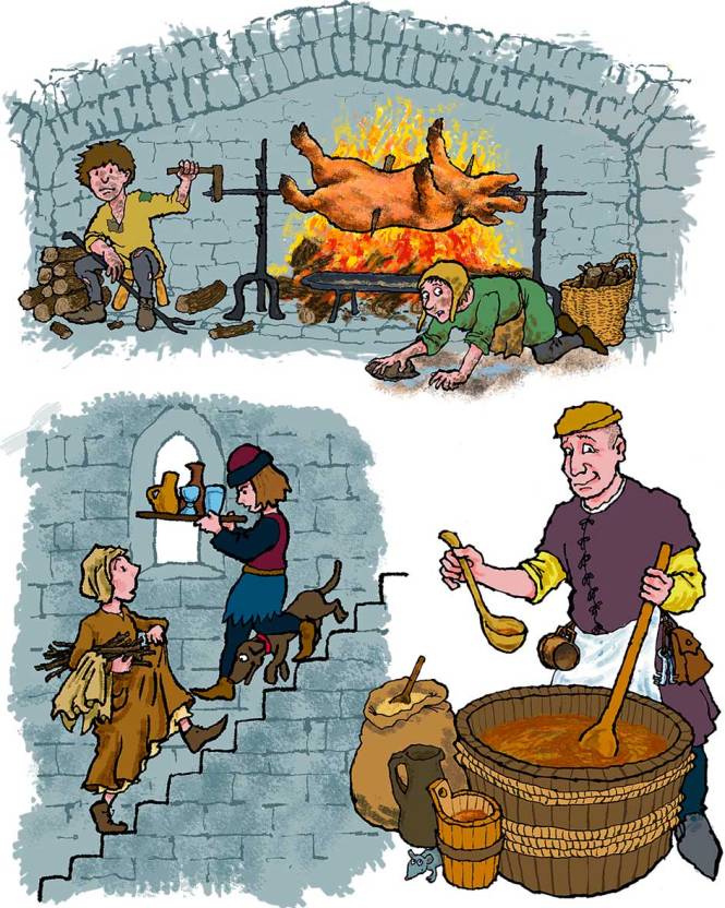 Warkworth-Castle-folk-by-Jim-Kavanagh