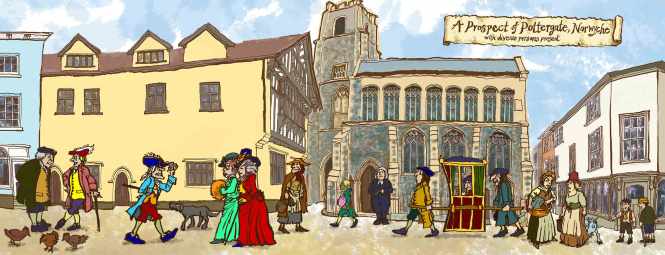 Pottergate Norwich by jim Kavanagh